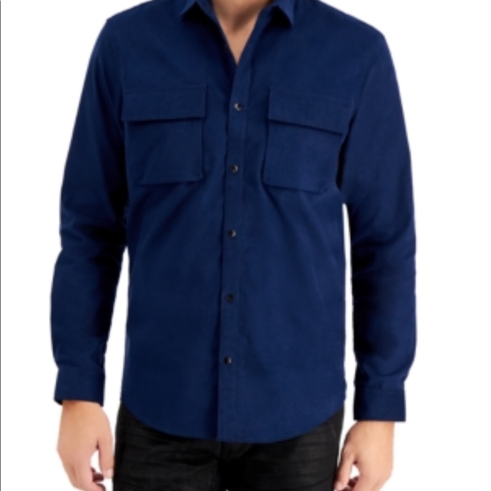 Inc Men's Cord Shirt